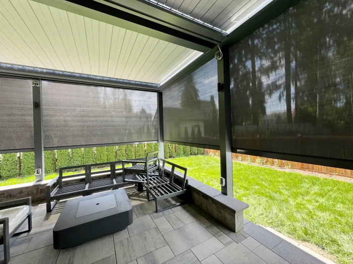 Motorized Outdoor Shades