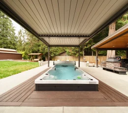 Louvered Pergola