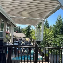 Louvered Roof